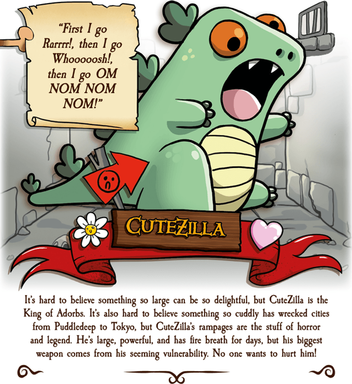 Munchkin Dungeon: Cute as a Button carte