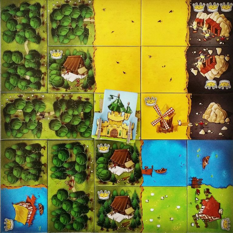 Kingdomino gameplay