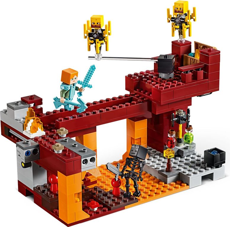LEGO® Minecraft The Blaze Bridge minifigures