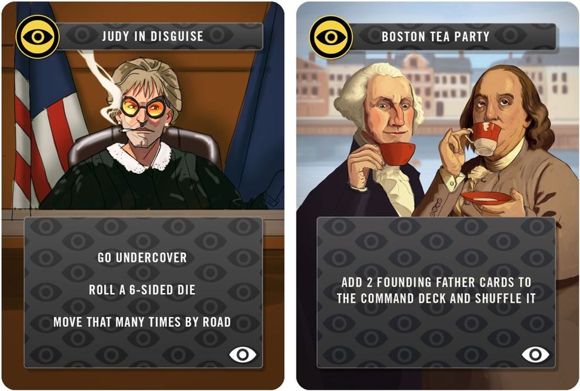 Revenge of the Dictators: The American Agent aka Bob cards