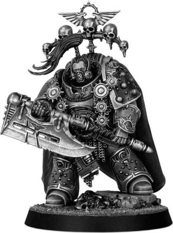 Warhammer: The Horus Heresy - Legiones Astartes: Praetor With Power Axe miniature