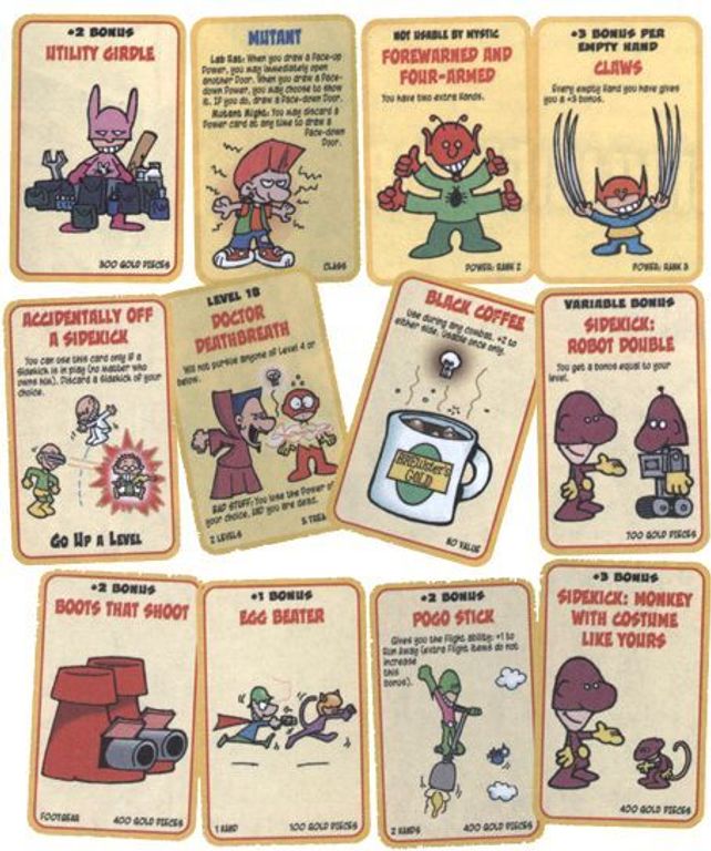 Super Munchkin cartes