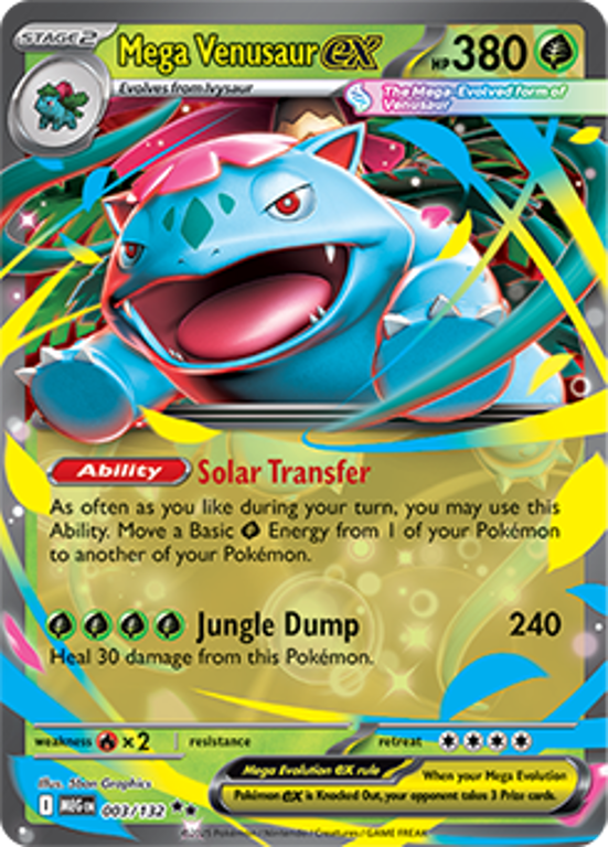 Pokémon TCG: Mega Venusaur ex Premium Collection card