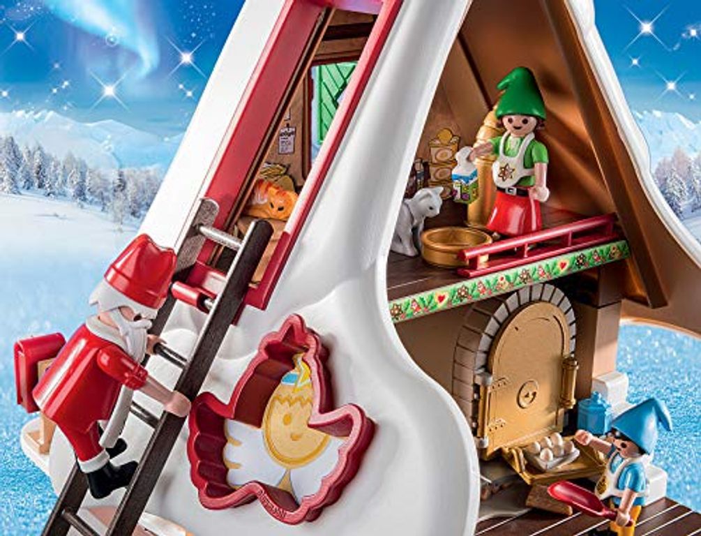 Playmobil® Christmas Kerstbakkerij met Koekjesvormen interieur