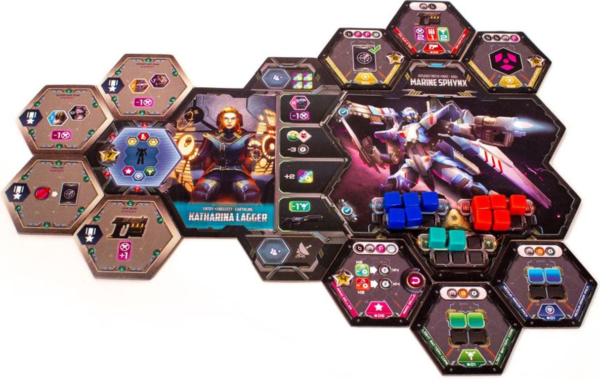 Galaxy Hunters components