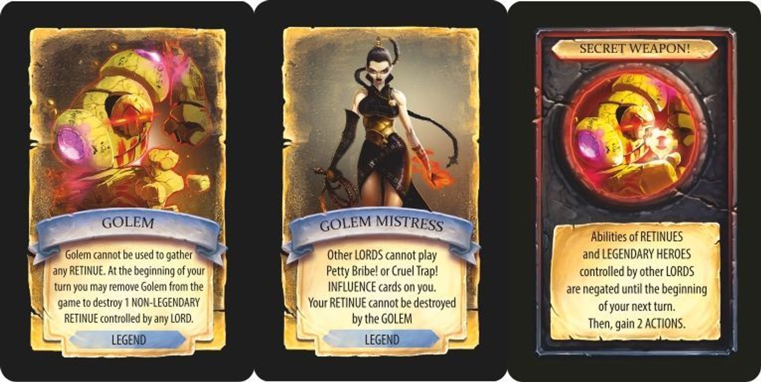 Legends of Labyrinth cartas