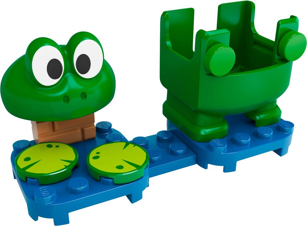 LEGO® Super Mario™ Power-uppakket: Kikker-Mario componenten