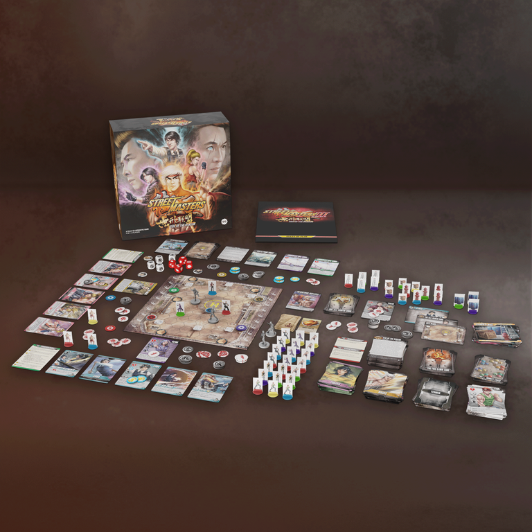 Street Masters: Tide of the Dragon components