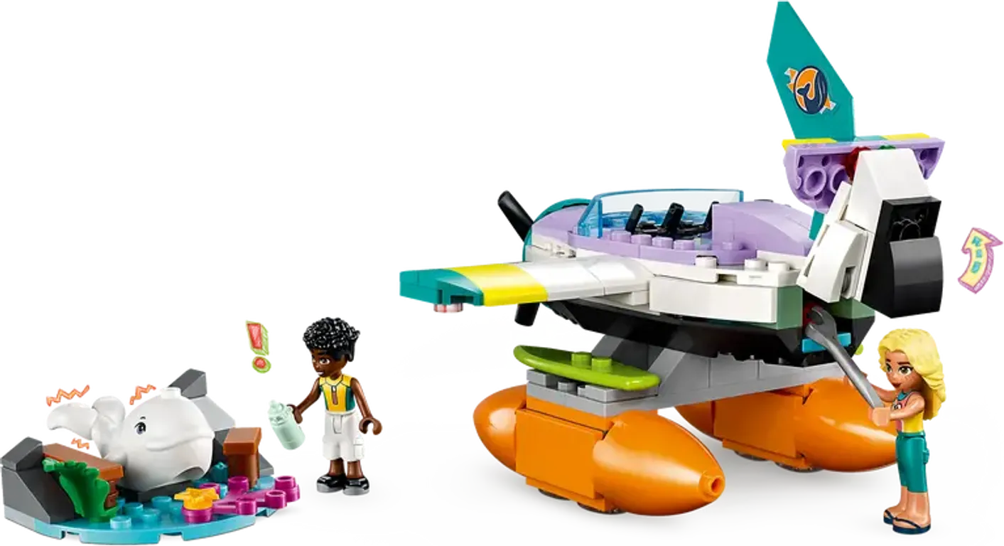 LEGO® Friends Idrovolante di salvataggio gameplay