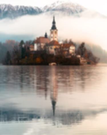Het eiland van wensen, Bled, Slovenië