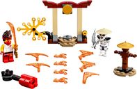 LEGO® Ninjago Epische Strijd set - Kai tegen Skulkin componenten