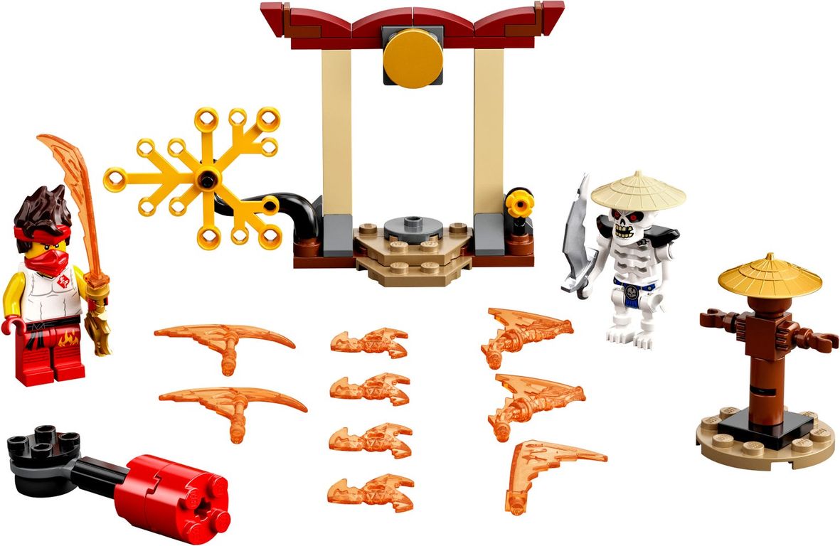 LEGO® Ninjago Set de bataille épique - Kai contre Skulkin composants