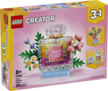 Floral Decor Perfume Bottle