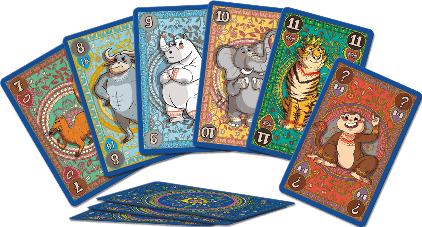 Hungry Monkey cards