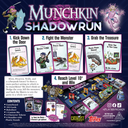 Munchkin Shadowrun rückseite der box