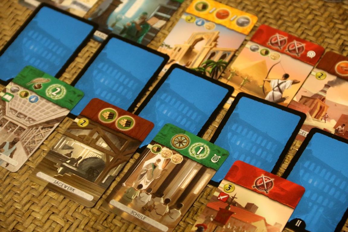 7 Wonders: Duel gameplay