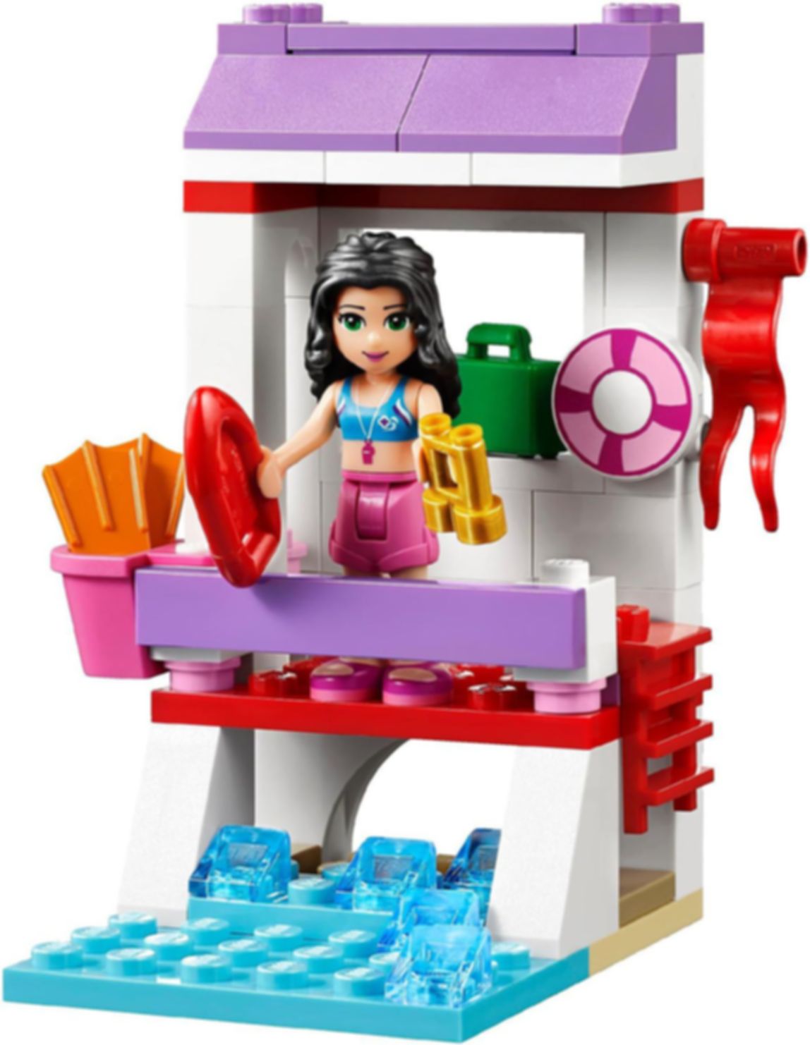 LEGO® Friends Emma's Lifeguard Post komponenten