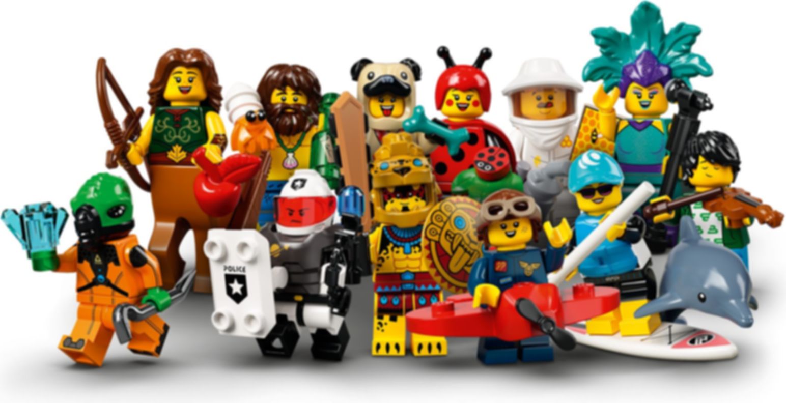LEGO Minifiguren Serie 21 komponenten