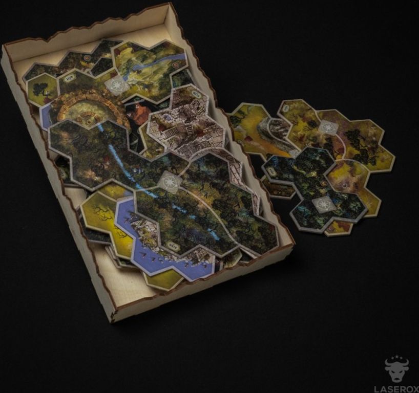 The Lord of the Rings: Journeys in Middle-Earth – Spreading War Expansion: Laserox Organizer komponenten