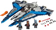 LEGO® Star Wars Le chasseur mandalorien composants