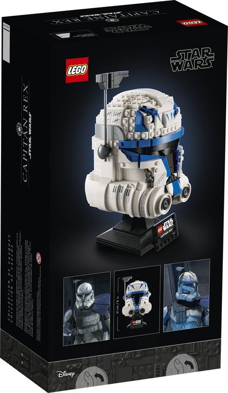 LEGO® Star Wars Le casque du Capitaine Rex™ dos de la boîte