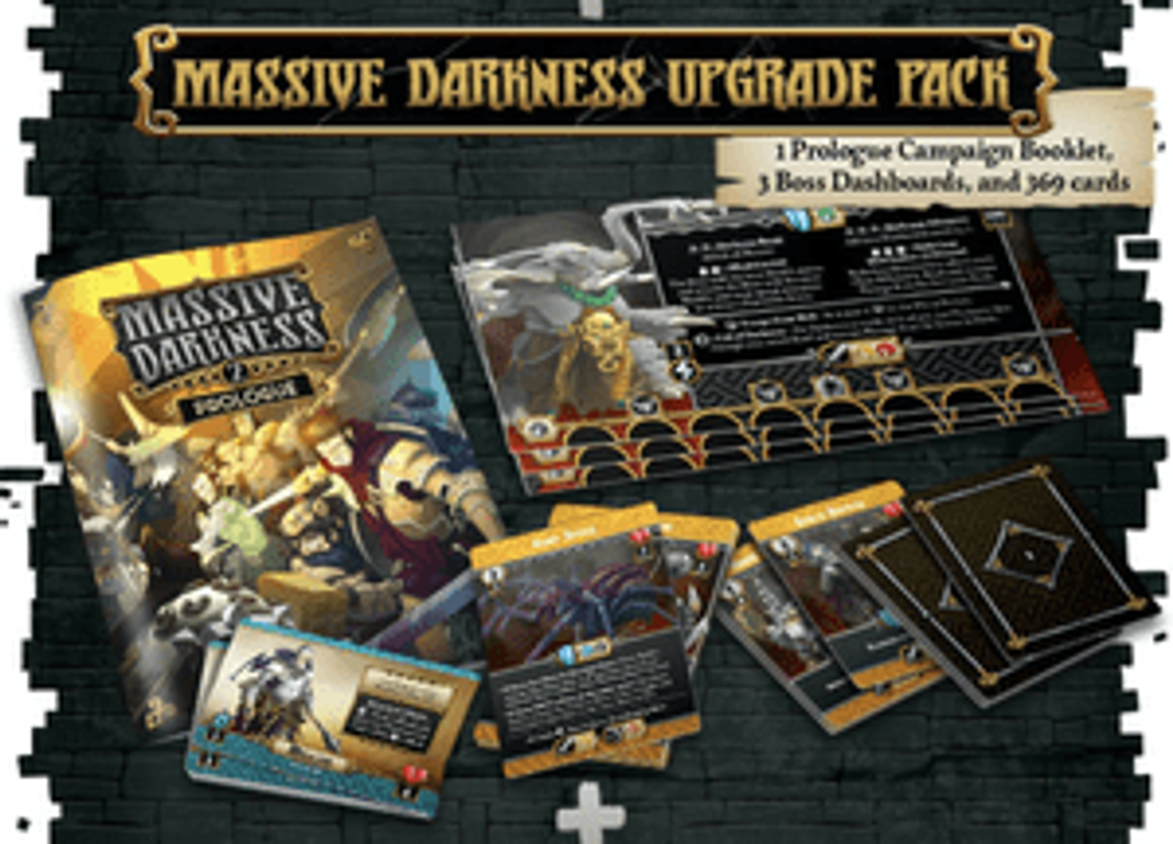 Massive Darkness 2: Massive Darkness Upgrade Pack components