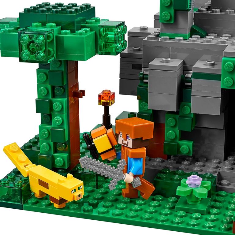 LEGO® Minecraft De jungletempel minifiguren