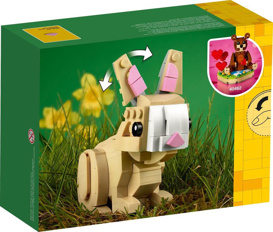 Easter Bunny back of the box