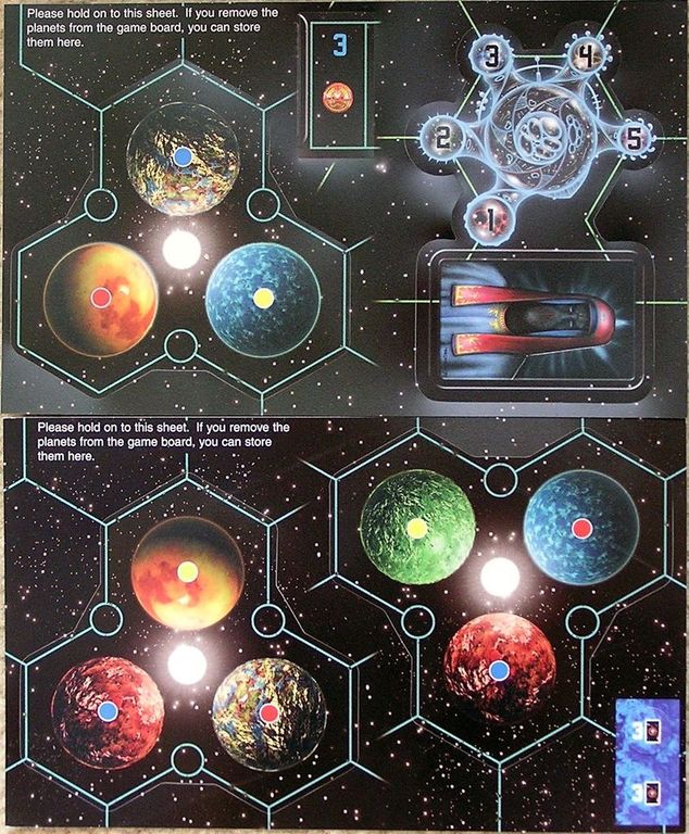 Starfarers of Catan: 5-6 Player Expansion componenti