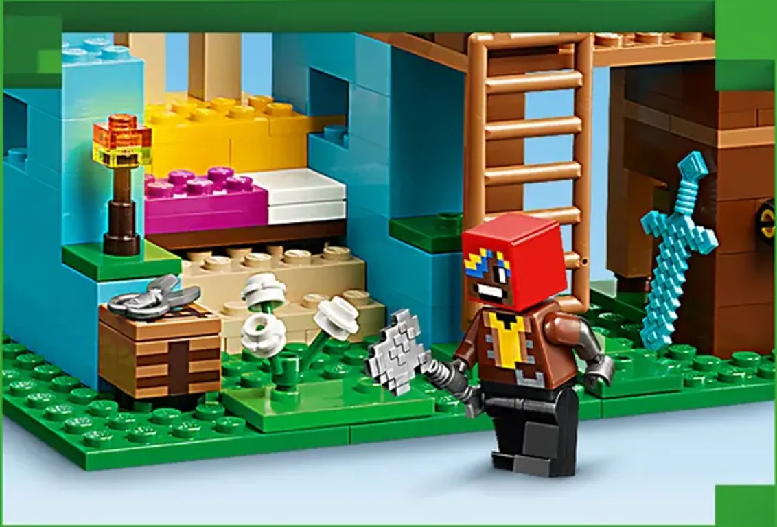 LEGO® Minecraft The Parrot Houses