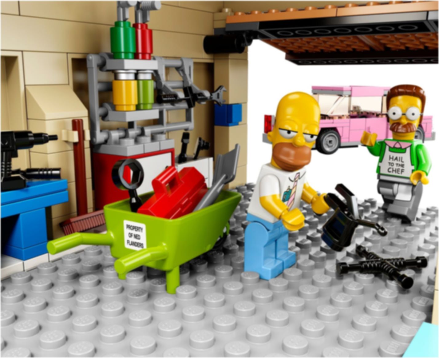 LEGO® The Simpsons La maison des Simpson composants