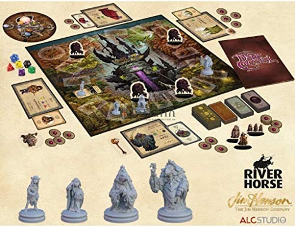 Jim Henson's The Dark Crystal: Board Game componenti