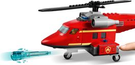 LEGO® City Fire Rescue Helicopter components