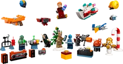 LEGO® Marvel Guardians of the Galaxy adventkalender 2022 componenten