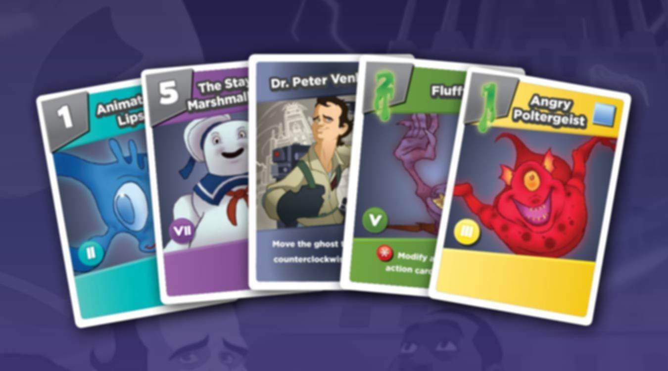 Ghostbusters: The Card Game cards