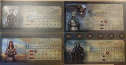 Legends of Andor: Dark Heroes components