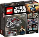 LEGO® Star Wars Millennium Falcon parte posterior de la caja