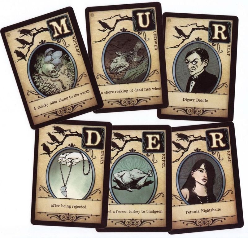 Murder of Crows cartas