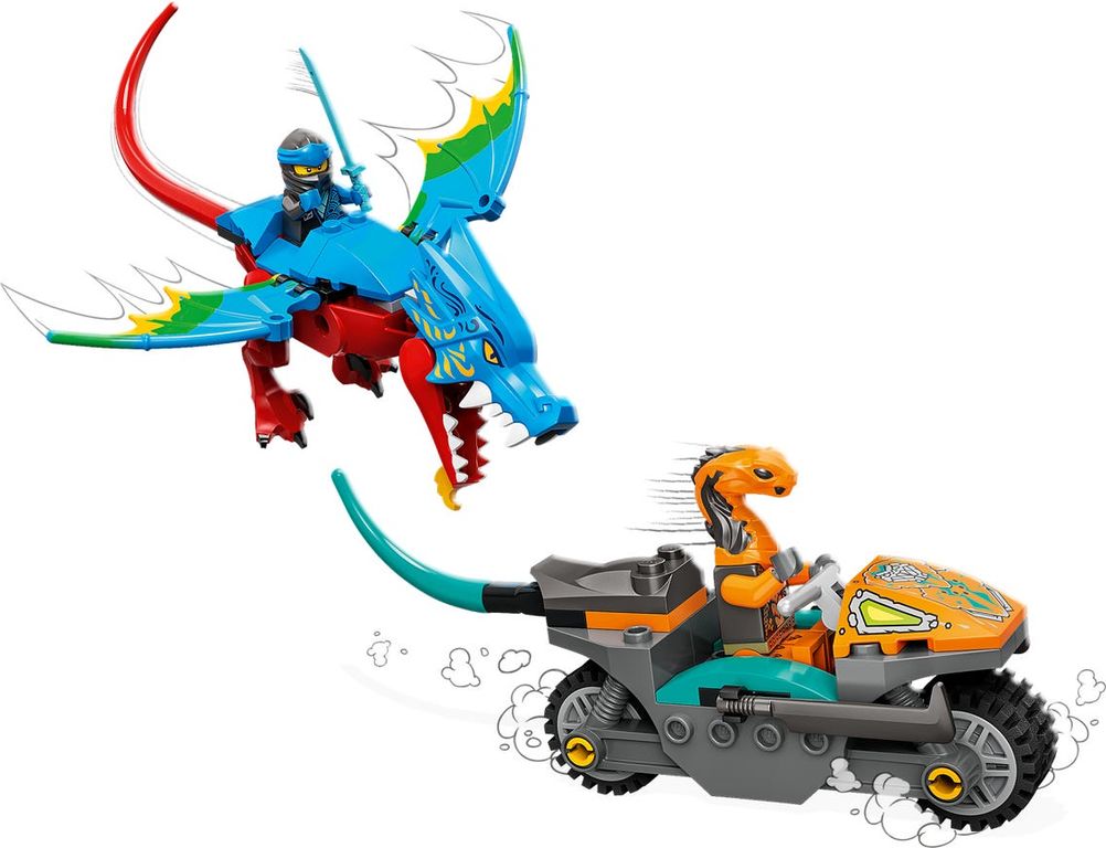 LEGO® Ninjago Ninja Dragon Temple components