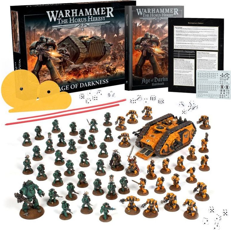 Warhammer: The Horus Heresy – Age of Darkness komponenten