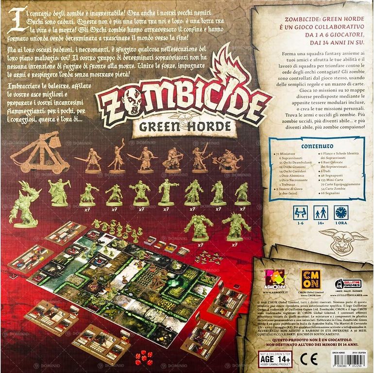Zombicide: Green Horde torna a scatola