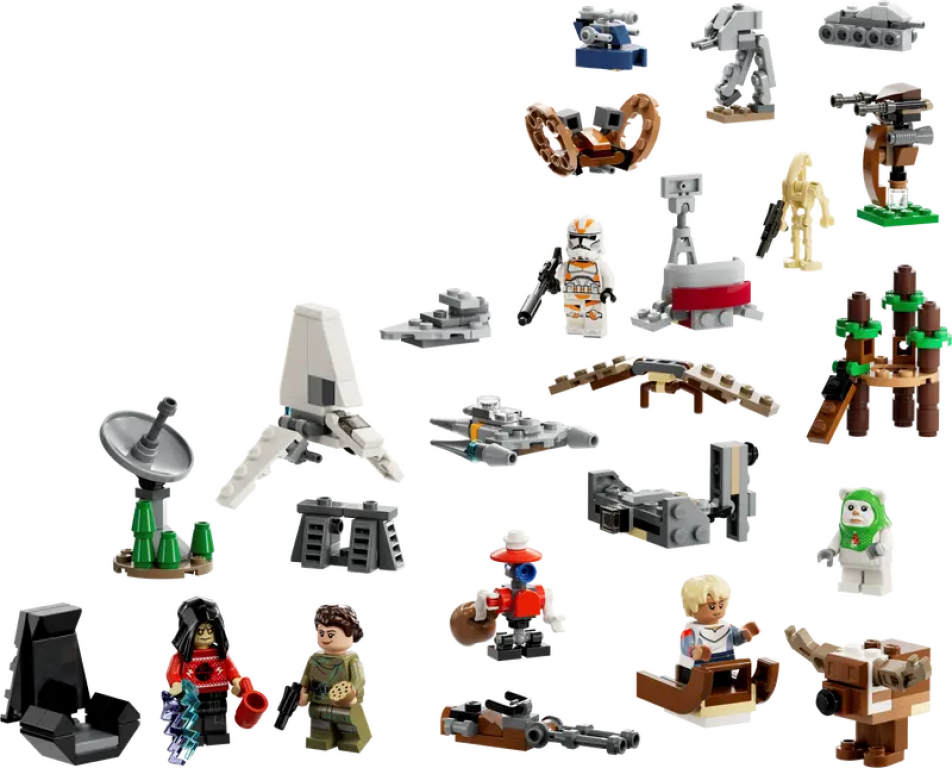 LEGO® Star Wars Advent Calendar 2023 components