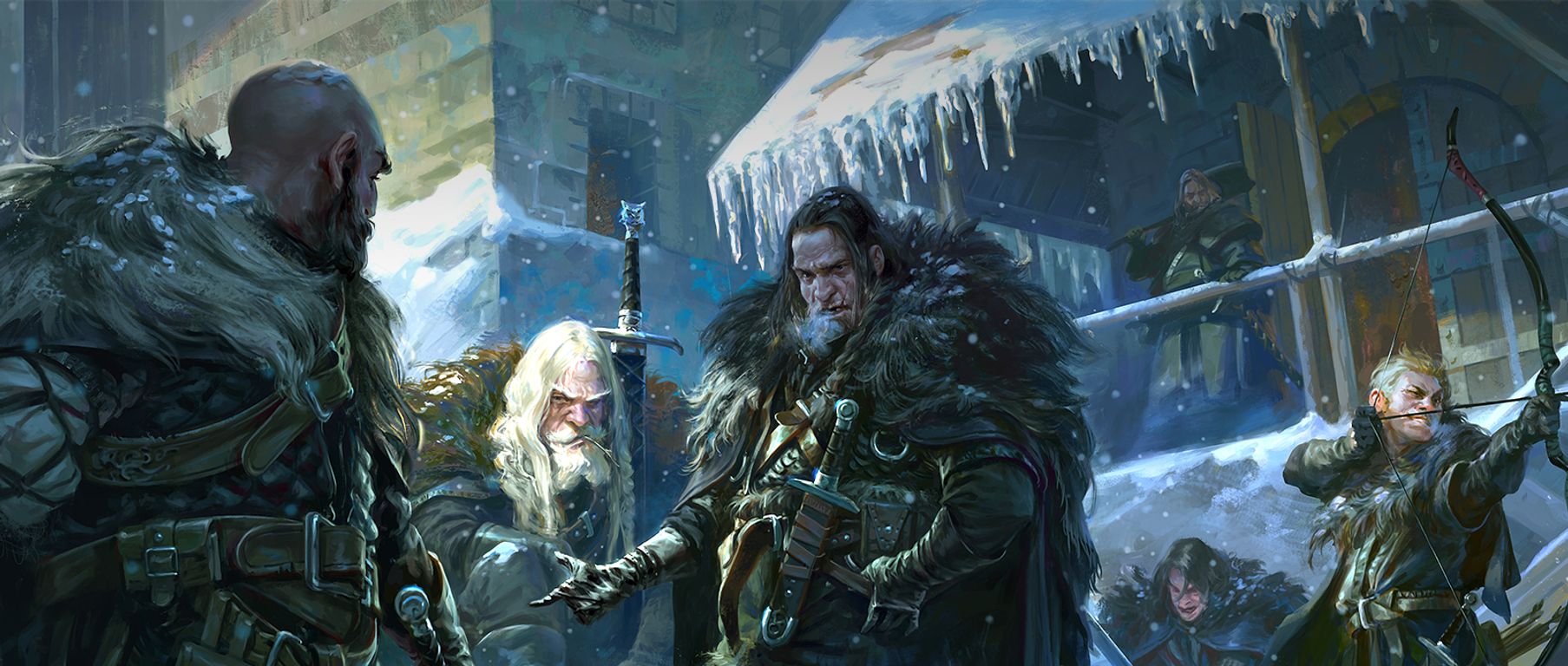 A Song of Ice & Fire: Tabletop Miniatures Game – Night's Watch Heroes I