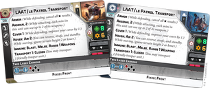 Star Wars: Legion – LAAT/le Patrol Transport Unit Expansion cards