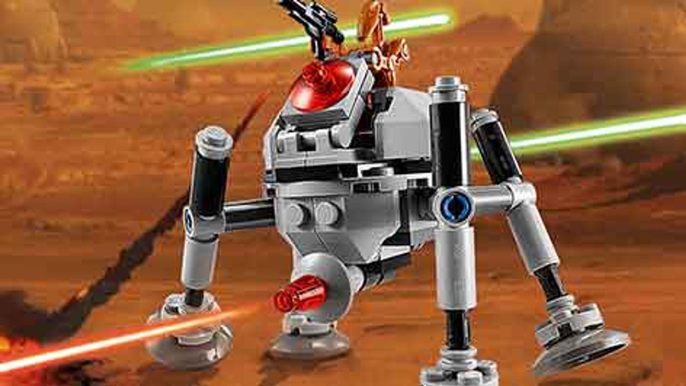 LEGO® Star Wars Homing Spider Droid spielablauf