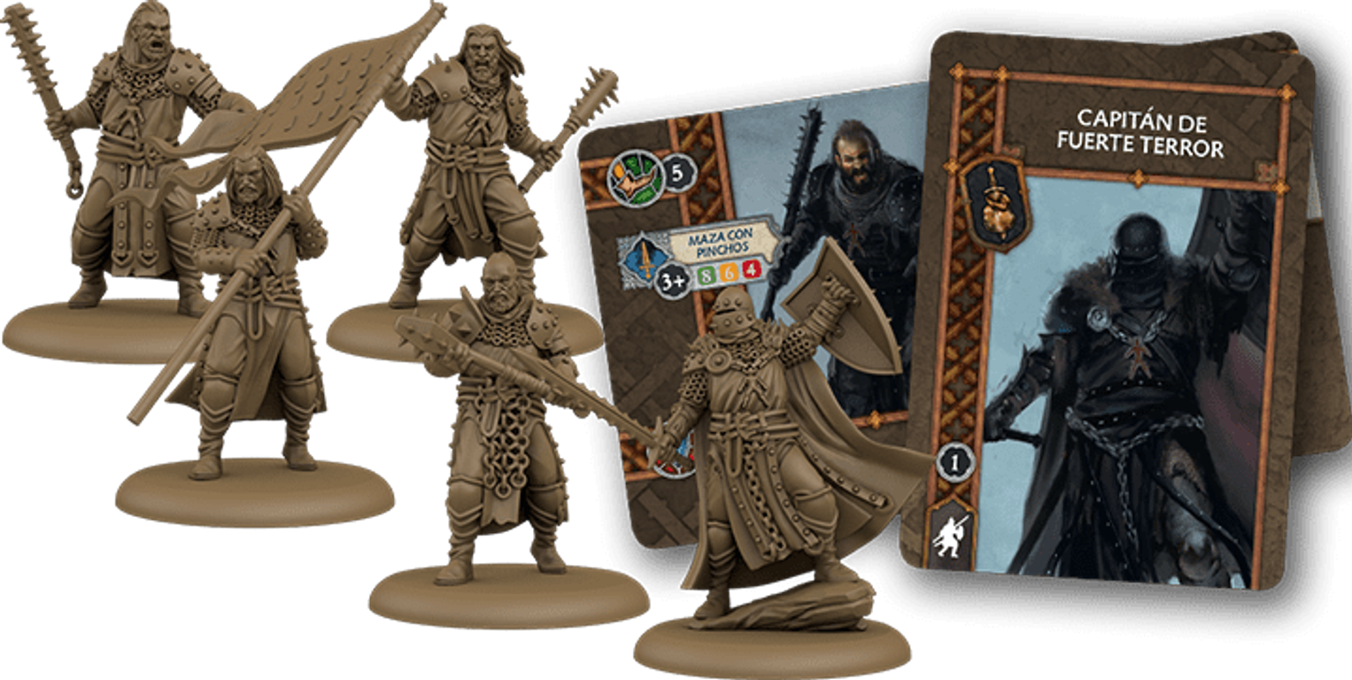 A Song of Ice & Fire: Tabletop Miniatures Game – Bolton Cutthroats komponenten