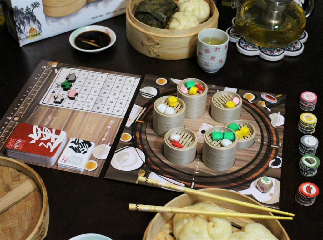 Steam Up: A Feast of Dim Sum, Board Game