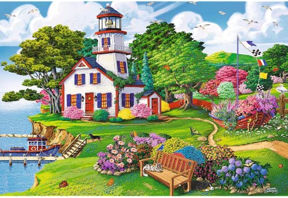 Puzzle en bois - Summer Haven