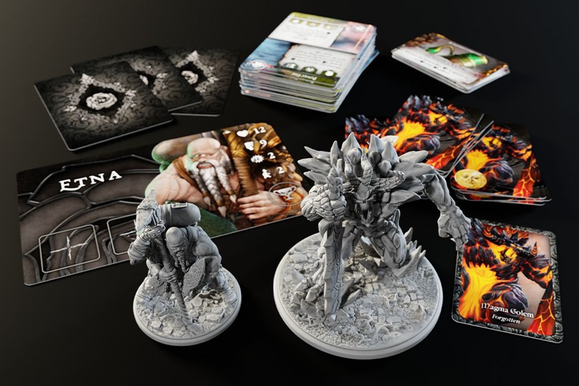 Black Rose Wars: Rebirth – Dread Forge components