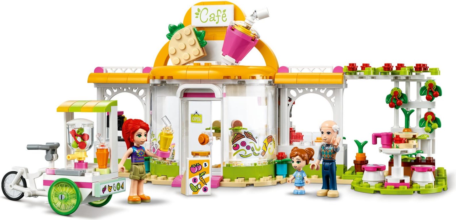 LEGO® Friends Cafetería Orgánica de Heartlake City jugabilidad